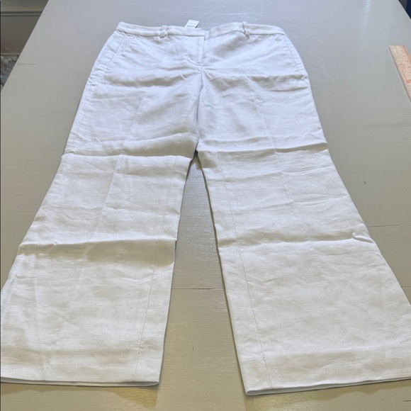 J. Crew Kaya pant in stretch linen blend Size 4 - Picture 4 of 11